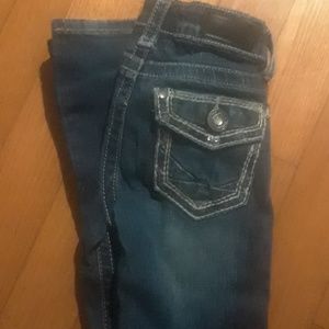 Little girls bootcut cowgirl jeans